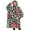 Pioneer Flower Floral-2, variant on Oversized Wearable Blanket Hoodie,Pioneer Flower Floral Print Pattern Sherpa Blanket Hoodie with Super Pockets,Super Warm Fuzzy Pullover for Women & Men
