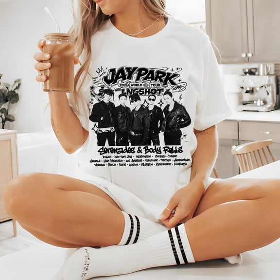 Jay Park Serenades & Body Rolls Graphic T-Shirt, Lngshot 4shoboiz Tee