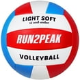 thumbnail image 1 of Voleibol RUN2PEAK, ligero y suave, tamaño 5, 230 g para niños, 1 of 8
