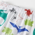 thumbnail image 4 of WIBACKER 1-10 Year Boys' 2-Piece Pajamas Set Long Sleeve Sleepwear Pjs 100% Cotton For Kids and Toddler Boys - Dinosaur, 4 of 8