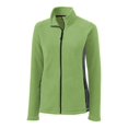 thumbnail image 1 of Clique Ladies' Summit Microfleece Hybrid Full Zip Jacket, 1 of 1