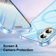 thumbnail image 3 of ShieldFlex Magnetic for iPhone 16 Plus Case Compatible with MagSafe,Full Body Rugged Case with Built-in Touch Sensitive Anti-Scratch Screen Protector for iPhone 16 Plus 6.7",Blue, 3 of 6