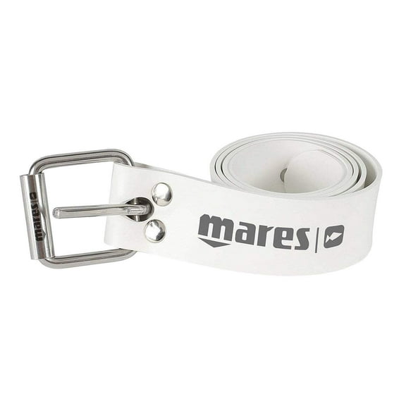 Mares Marseilles Elastic Weight Belt, White