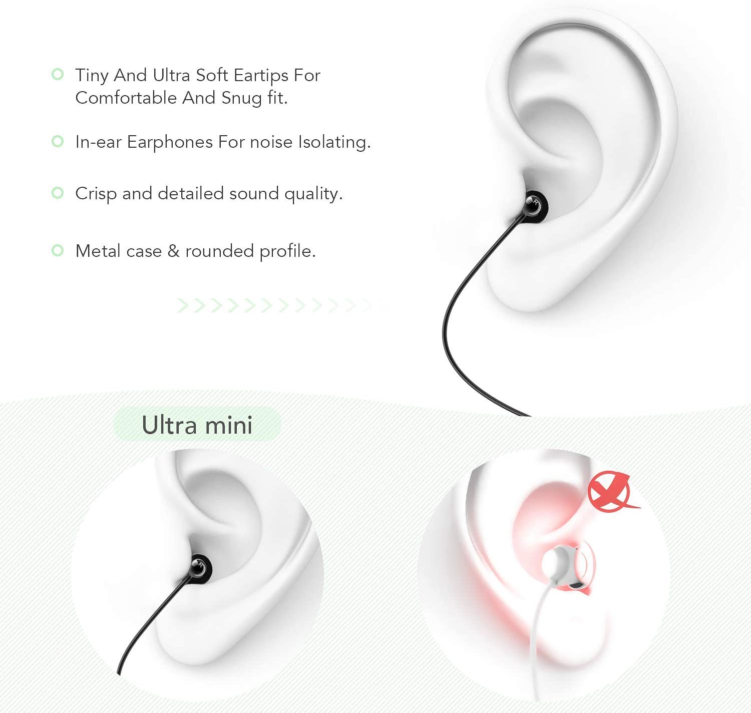 AGPTEK Sleep Earbuds Sleeping 