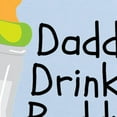 thumbnail image 2 of CafePress - Daddys Drinking Buddy Body Suit - Baby Light Bodysuit, Size Newborn - 24 Months, 2 of 4