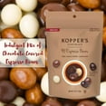 thumbnail image 2 of Koppers Chocolate Covered Espresso Beans NY Blend, Assorted Coffee Flavors, Cream, Cappuccino, Milk and Dark Chocolate, 4 Ounce, 2 of 7