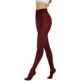 thumbnail image 3 of HSHDLDF Women's Tights 80D Semi Opaque Soft Solid Color Footed Pantyhose, 3 of 6