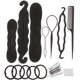 thumbnail image 1 of unbranded 1Jgo Accesorios Para Peinar Moños Kit Ligero Para Usar En Casa Y Eventos Color Negro, 1 of 7
