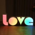 thumbnail image 2 of Amor Luz Novedad Led Alfabeto Marquee Sign Batería Y Usb Power Table Lámparas De Noche Para Interior Hogar Niños Dormitorio Guardería seitruly HA046282-02, 2 of 6