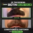 thumbnail image 3 of Bálsamo para barba y cera para bigotes, espesante con biotina, 2 veces - BBS, 3 of 6