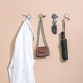 thumbnail image 2 of Adhesive Wall Hook 360 Rotatable Clock Hooks Utility Waterproof Pothooks For Bag (yellow Blue 2pcs), 2 of 5