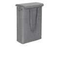 thumbnail image 5 of Cesto de ropa sucia CHAO plegable 45 litros con tapa gris 39 x 19 x 60 cm, 5 of 5