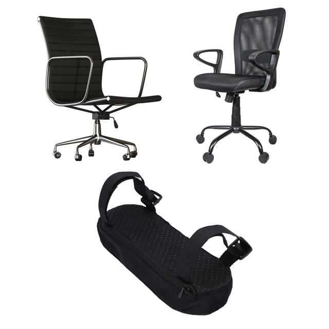 4 Almohadillas Para Reposabrazos De Silla, Correa Ajustable De Espuma Suave Que Evita El Deslizamiento, Cojín Multifuncional Para Codo, Cojín Para Computadora