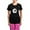 With Pink Pant, variant on CafePress - 8Ball V W Women's Dark Pajamas - Women's Short Sleeve Print T-Shirt and Pants Dark Cotton Pajama Set