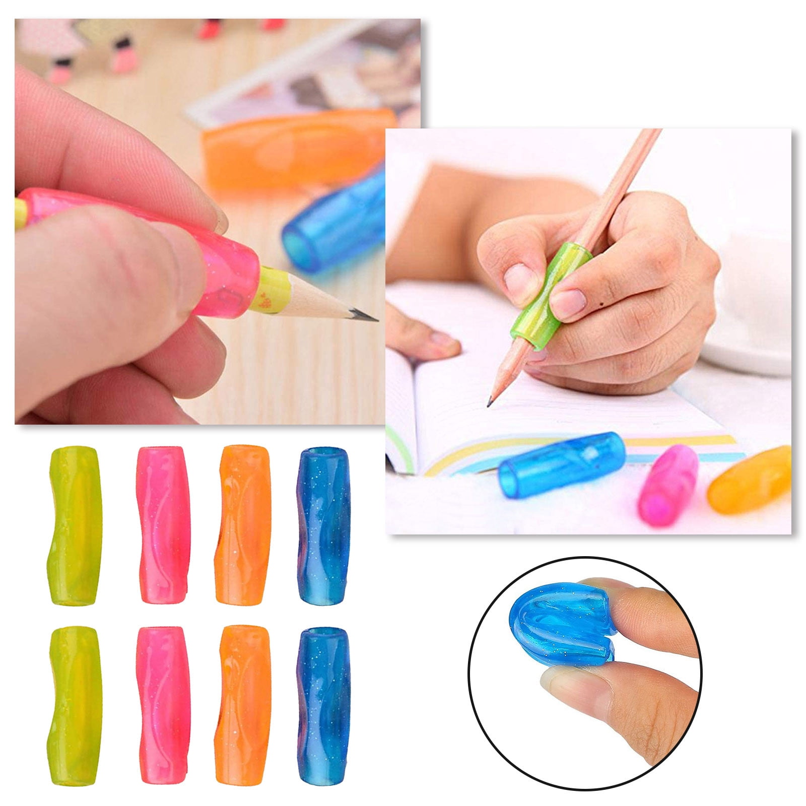 Sayhi Ergonomic Writing Cover For Pens Silicone Pen Grips Grip Holder