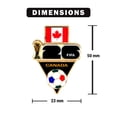 thumbnail image 3 of Pin de solapa HONAV Copa Mundial de la FIFA 2026 Canadá Fútbol, 3 of 3