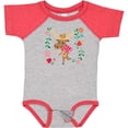 thumbnail image 3 of Inktastic Woodland Moose Spring Flowers Girls Baby Bodysuit, 3 of 5