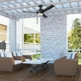 thumbnail image 2 of Open Box Honeywell Port Isle Modern Outdoor Ceiling Fan, Light & Remote Control, 2 of 10