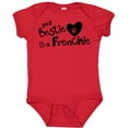 thumbnail image 3 of Inktastic Bestie Frenchie Boys or Girls Baby Bodysuit, 3 of 5