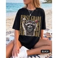 thumbnail image 2 of 1st Grade Funny Feral Raccoon Tee, First Grade Teacher Shirt, Back to School, Last Day of School Shirt, 2 of 5