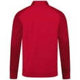 thumbnail image 3 of Men's Levelwear  Red St. Louis Cardinals Aztec Insignia 2.0 Quarter-Zip Pullover Top, 3 of 3