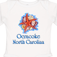 thumbnail image 4 of Inktastic Ocracoke, North Carolina Boys or Girls Long Sleeve Baby Bodysuit, 4 of 5