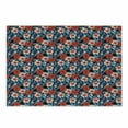 thumbnail image 1 of Tropical Cutting Board, Exotic Illustration of Hibiscus and Plumeria Flowers on Dark Background, Decorative Tempered Glass Cutting and Serving Board, in 3 Sizes, by Ambesonne, 1 of 2