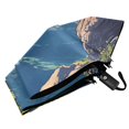 thumbnail image 6 of FORMRS Travel Umbrella Folding Auto Open Close Windproof Rain UV Protection, Blue Tree, 6 of 8
