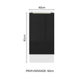 thumbnail image 2 of Gabinete Bajo Cocina Madesa Lux 40cm Sin Encimera BN, 2 of 5