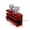 Red_New#1035, variant on Motorcycle Throttle Cable Oiler Clamp Tool | Universal Metal Lubricator Device for Cable Maintenance | Secure No-Spill Design | Fits Motorcycles & Bicycles | Red Blue Black | 1 Piece