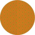 thumbnail image 1 of Ahgly Company Tapis Rond Lavable en Machine Intérieur Transitionnel Rouge Écarlate, 8 Pieds Rond, 1 of 7
