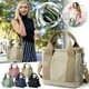 thumbnail image 2 of Bolso grande de lona verde, 2 of 5