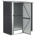 thumbnail image 3 of vidaXL Garden Shed Anthracite Galvanized steel, plastic Large Durable, 3 of 6
