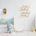 thumbnail image 4 of Set de Decoración de Pared Winnie the Pooh 30x8 cm 4 piezas, 4 of 6