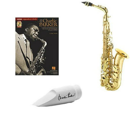Band Directors Choice Student Alto Saxophone Charlie Parker Deluxe Outfit - Includes Legends Series MP & Charlie Parker