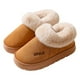 thumbnail image 2 of Zapatillas de algodón para mujer en invierno, bolsa de piel cálida antideslizante gruesa de terciopelo Eva de suela gruesa y zapatos de algodón para mujer en invierno, 2 of 5