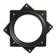 thumbnail image 1 of Placa de rodamiento giratoria de Metal, Base para taburete de Bar, placa giratoria, accesorios de organización de 0,8mm de espesor para cajón de , 6 pulgadas Soledad Placa giratoria, 1 of 7