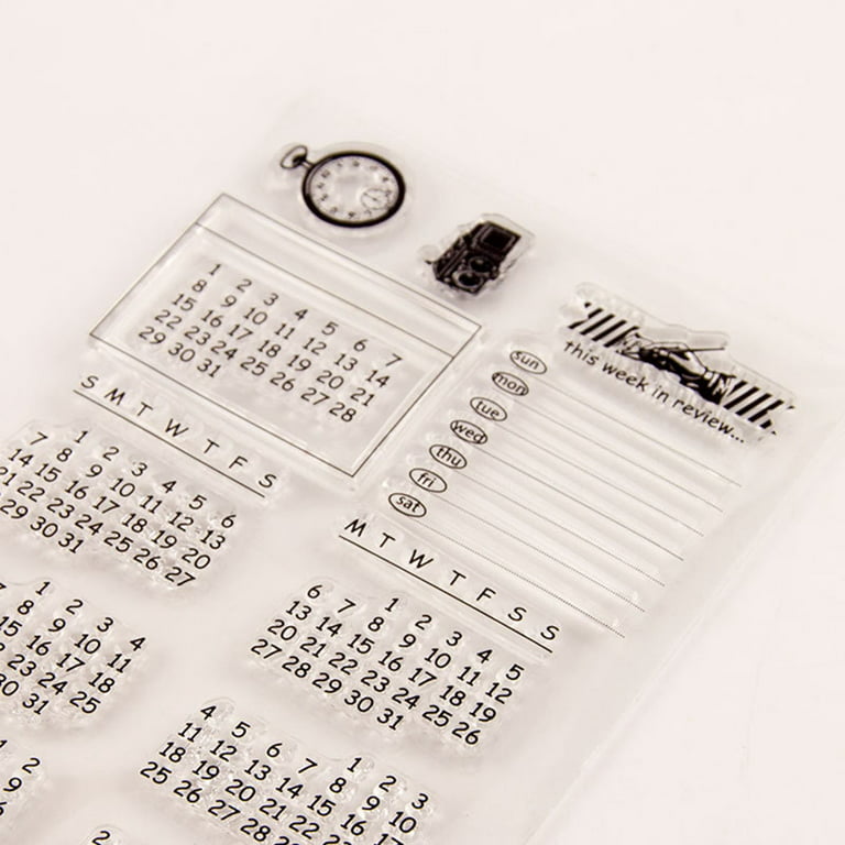 Stamp of the Week: Perpetual Calendar Stamps - Simply Stamps How-To