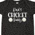 thumbnail image 4 of Inktastic Dad's Cricket Buddy Boys or Girls Baby Bodysuit, 4 of 5