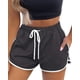 thumbnail image 1 of Pantalones cortos de entrenamiento para mujer con bolsillos Tie Dye Athletic Shorts Plain Lounge Shorts Fokelyi WRMH-1341-4, 1 of 1
