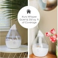 thumbnail image 5 of Ultrasonic Teardrop Humidifier for Baby, Cool Mist, Auto Shut off, Adjustable Humidity, for Nursery, Bedroom, Clear and White, 0.5 Gallon, 5 of 5