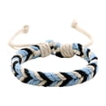 thumbnail image 2 of Pulsera tejida a mano para hombres y mujeres, regalo portátil, brazalete con dije llamativo, pulsera de cadena bohemia para Valentín, compromiso y, 2 of 8