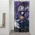 thumbnail image 2 of Waterproof Halloween Nightmare Before Shower Curtain 36x72 Inch Polyester Unique Shower Curtain for Bathroom Hotel Home Bathtub Accessories Decor with 7 Plastic Hooks, 2 of 6