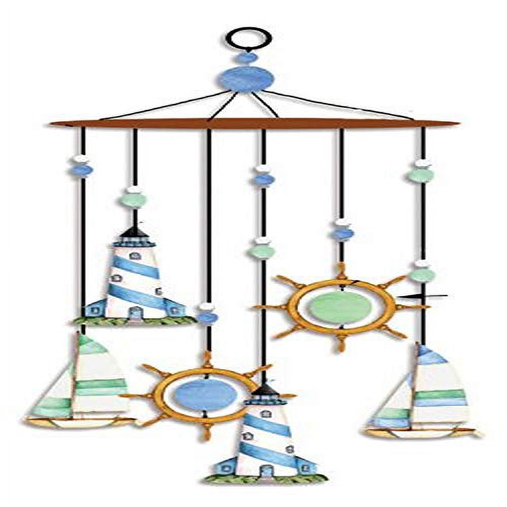 Sunset Vista Designs Kathy Hatch Sailing Collection Wind Chime, 24"