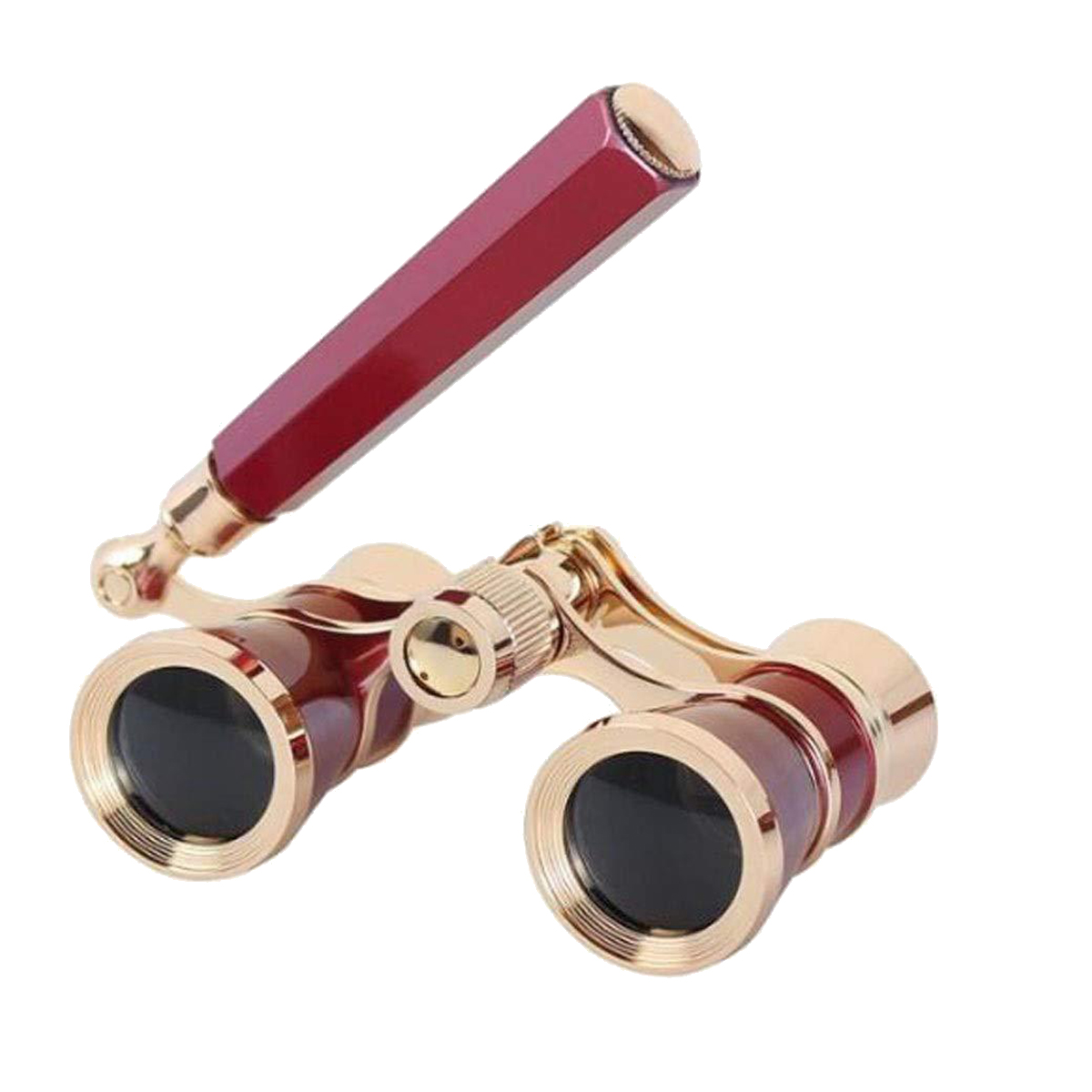 Retro Optical AllMetal Binoculars/3X25 with Handle for Drama Watching