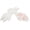 White+Pink, variant on Byfri Black Pink Furry Animal Paw Gloves 40x15cm Warm Plush Mittens for Winter Festive Events