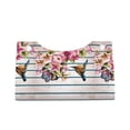 thumbnail image 2 of Goofa Bird and Floral Pattern Triangle Square Tissue Box Cover, Modern PVC Leathe Facial Paper Holder,Decorative Holder/Organizer for Bathroom Vanity Countertop, 2 of 9