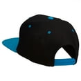 thumbnail image 3 of Gold Lion Embroidered Snapback Cap - Black Teal OSFM, 3 of 5