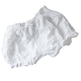 thumbnail image 6 of Safety Shorts Japanese Women Teen Girls Ruffled Loose Underpants Elegant Flower Pattern Pumpkin Short Pants Bloomers, 6 of 7