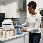 Primo Water® Countertop Water Dispenser, White Ceramic